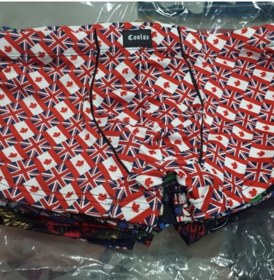 شورت نیم پا مردانه کولسی مناسب ۴۸ تا ۵۰ یک طرف عرض کمر شورت بدون کشیدن ۴۱ تا ۴۲ سانت فاق نزدیک ۲۵ سانت