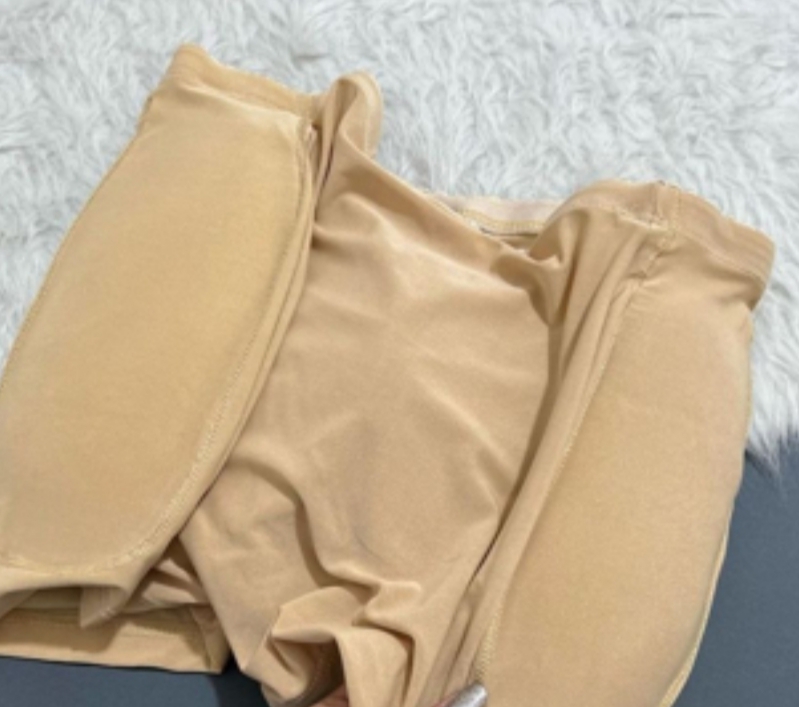 شورت پروتز باسن و ران زنانه رنگ کرم